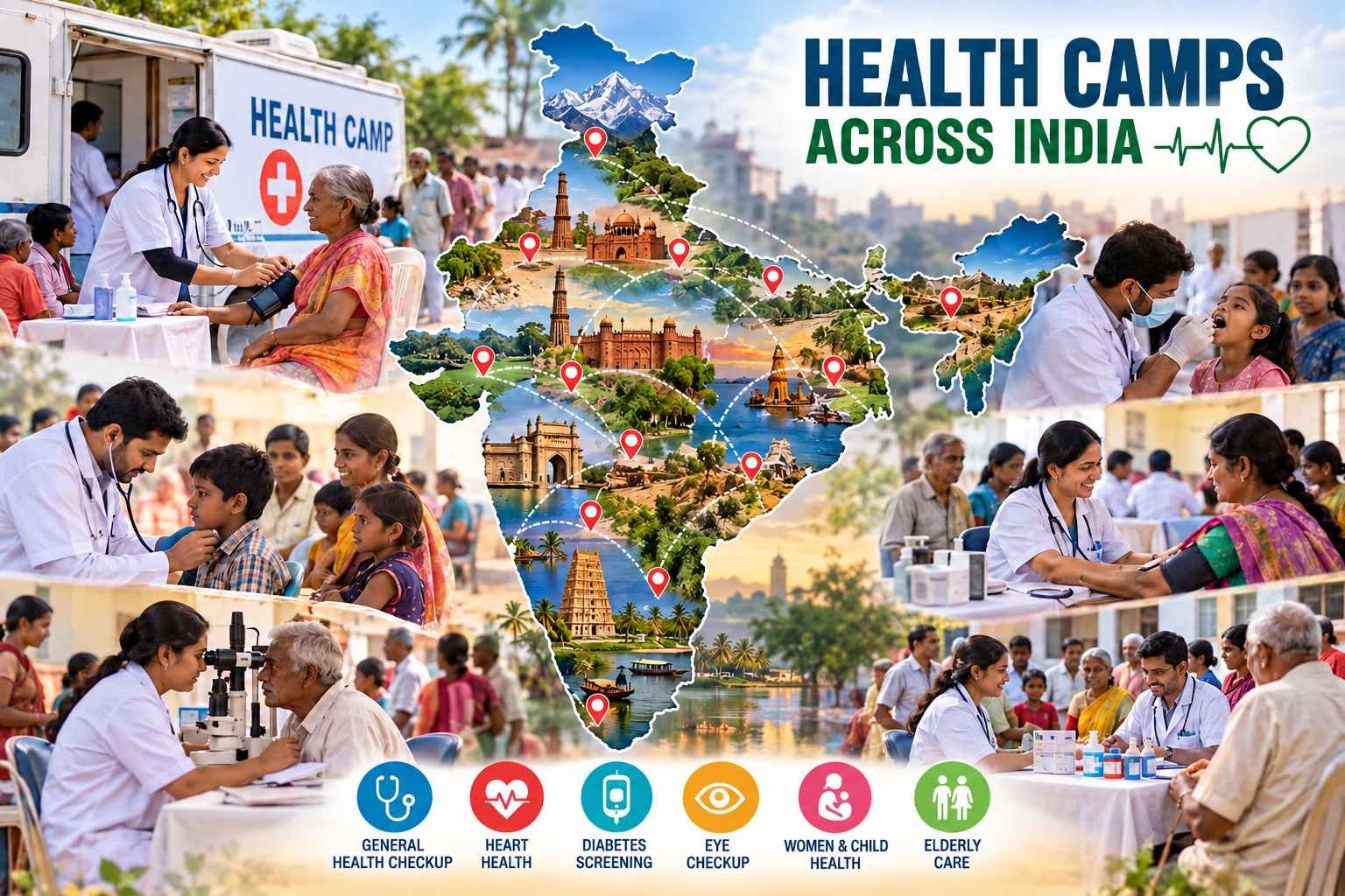 Health camp healthcare initiative
